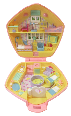 1992 Polly Pocket Polly in the Nursery